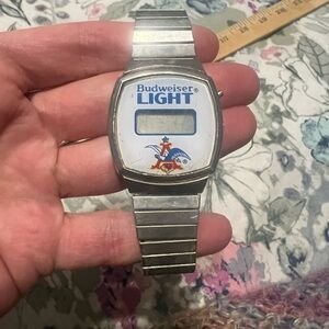 Vintage Budweiser Light Watch